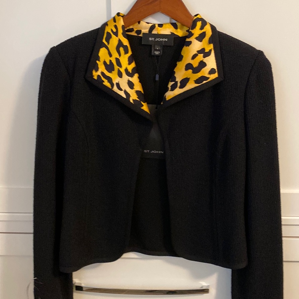 St. John knit .  Beautiful jacket never worn